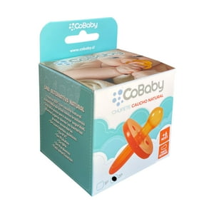 Pack 2 Chupete Caucho Natural +6 Meses Cobaby