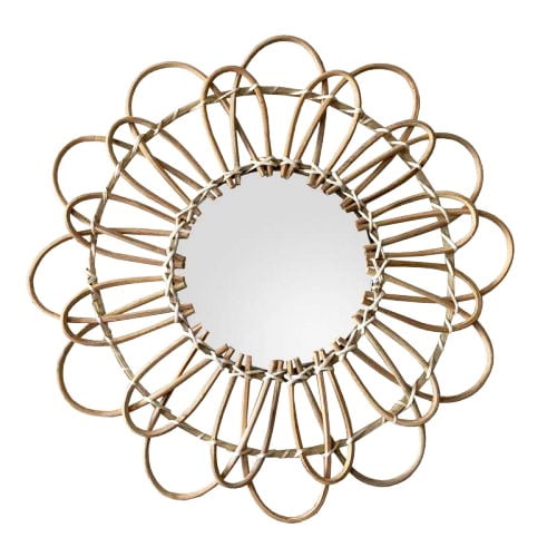 Bric - Espejo De Bambú Circular