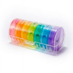 Crusec - Mini Pastillero Organizador Semanal Dia Y Noche