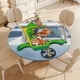 thumbnail image 4 of Hong Kong Phooey theme Fitted Round Tablecloths Elastic Edged Table Covers Waterproof Table Cloth For Kitchen Holiday Party Tables Decor 150cm, 4 of 6