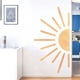 thumbnail image 4 of 1pc Sun Wall Decal, Sun Wall Decor, Boho Wallpaper For Nursery Playroom Kids Bedroom Classroom Decor, 4 of 5