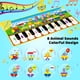 thumbnail image 2 of Baby Musical Piano Mat, Floor Dance Toys With 10 Songs, 8 Animal Sounds, 5 Model Child Keyboard Blanket Music Touch Play Mat, Musical Early Educational Toys Gifts For Toddlers Girls Boys, 2 of 2