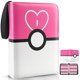 thumbnail image 1 of Carpeta para cartas coleccionables EASYFUN de 900 bolsillos rosa, 1 of 7