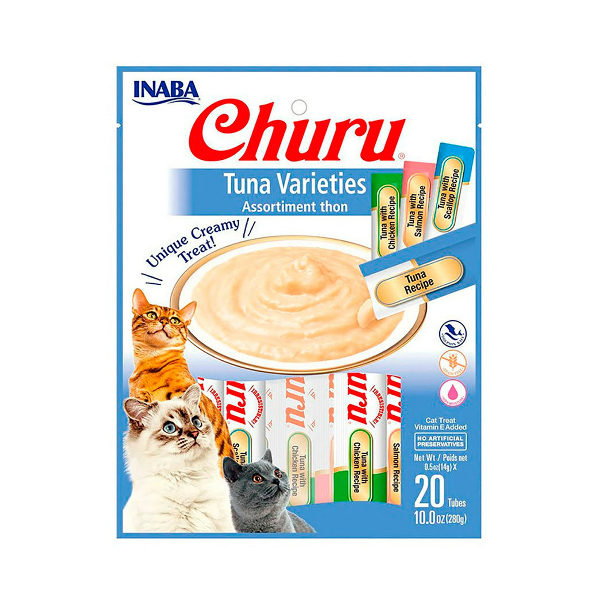 Churu - Cat Variedad Atun 20 Piezas 280gr