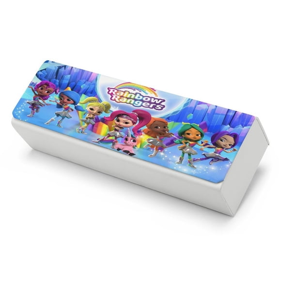 Estuche Rígido para Lentes Rainbow Rangers Cuero PU