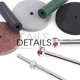 thumbnail image 3 of Kit de 46 ruedas de pulido Swpeet de colores variados, 3 of 7