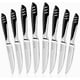 thumbnail image 1 of Bellemain Steak Knife Set of 8, Serrated Stainless Steel, 1 of 3