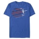 thumbnail image 1 of Camiseta STAR WARS Rebel Flyby Graphic para hombre, talla XL, azul, 1 of 1