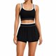 thumbnail image 1 of Conjunto Deportivo Flada Short + Peto Deportivo Spandex Elástico Tallas S-M-L Negro, 1 of 5