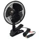 thumbnail image 1 of Ventilador oscilante RoadPro RP-1137 con clip 12 V negro, 1 of 6