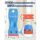 thumbnail image 2 of Raspador WORKPRO 12 unidades + 120 cuchillas de plástico, 2 of 7