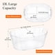 thumbnail image 3 of Balde para Hielo Lifewit 13 L Pack 2 Unidades Transparente PET Irrompible, 3 of 3