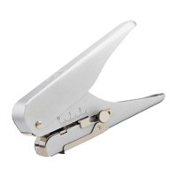 Bothyi - Perforadora De Un Solo Orificio Redondo Perforadora Manual De Papel Artesanal Para Insignia De Tarjeta