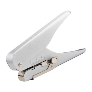 Bothyi - Perforadora De Un Solo Orificio Redondo Perforadora Manual De Papel Artesanal Para Insignia De Tarjeta