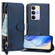 thumbnail image 1 of FOXDOCK Funda Tipo Cartera para Realme 15T Cuero PU con Cremallera y Correa de Muñeca, Ranuras para Tarjetas, Soporte Plegable, Cierre Magnético, 1 of 5