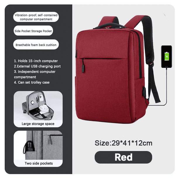 Usb Charging Computer School Backpacks Oxford Waterproof Bag for Men Laptop Backpack Travel Multifunctional Large Capacity Male