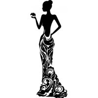 Rienda Libre Graphics - Decomural Bridal Gown Wedding Dress Ws-33013