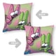 thumbnail image 2 of Hoops y Yoyo Fundas de almohada de terciopelo con tema, regalos de funda de almohada, decoración para el hogar, cojín de lanzar, regalo de cumpleaños para fans y parejas.66*66cm., 2 of 6