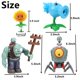 thumbnail image 2 of Set de figuras de acción JHESAO Plants vs Zombies, 10 unidades, para niños, 2 of 7