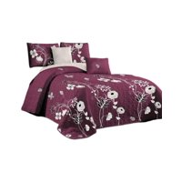 Genérico - Cubrecama Quilt 2 Plazas+2 Fundas Verano Fresco 13N14