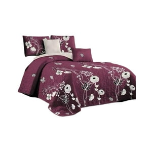 Genérico - Cubrecama Quilt 2 Plazas+2 Fundas Verano Fresco 13N14