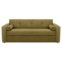 Bodevir - Sofa Vivo 3Cg Felpa 30 Verde Musgo
