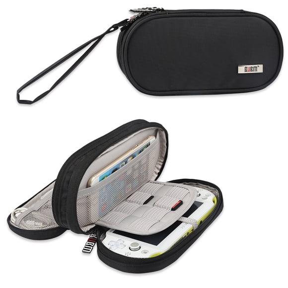 Estuche de Almacenamiento BUBM para PS Vita PSP Negro Compacto