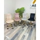 thumbnail image 2 of Silla De Escritorio Acolchada Abu Dhabi Gris, 2 of 2