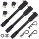 thumbnail image 1 of Candado para enganche de remolque TowWorks 5/8" pack de 3, alcance 4-1/2" para receptor de 3", 1 of 7