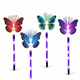 thumbnail image 2 of Pack 4 Estacas Solares Mariposa Multicolor Jardín Exterior, 2 of 4