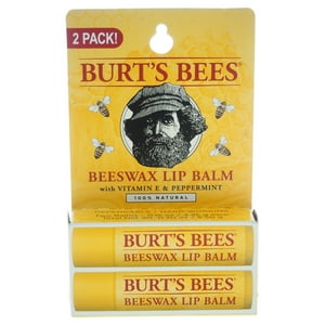 Burts Bees - Paquete Doble De Bálsamo Labial De Cera De Abejas De Para Unisex - Bálsamo Labial X
