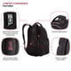 thumbnail image 2 of Mochila para portátil SwissGear 3258 negra para portátil de 17 pulgadas, 2 of 6