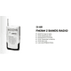 thumbnail image 2 of Radio De Bolsillo 2 Banda Am/fm Blanco Daewoo Di-681, 2 of 3