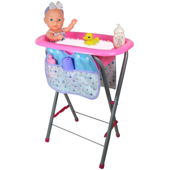 Set de Bañera para Muñeca Bebé Lissi 12" con Accesorios