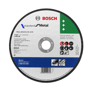 Bosch - Disco Corte Inox Fino Standard 4.1 2 (9383)