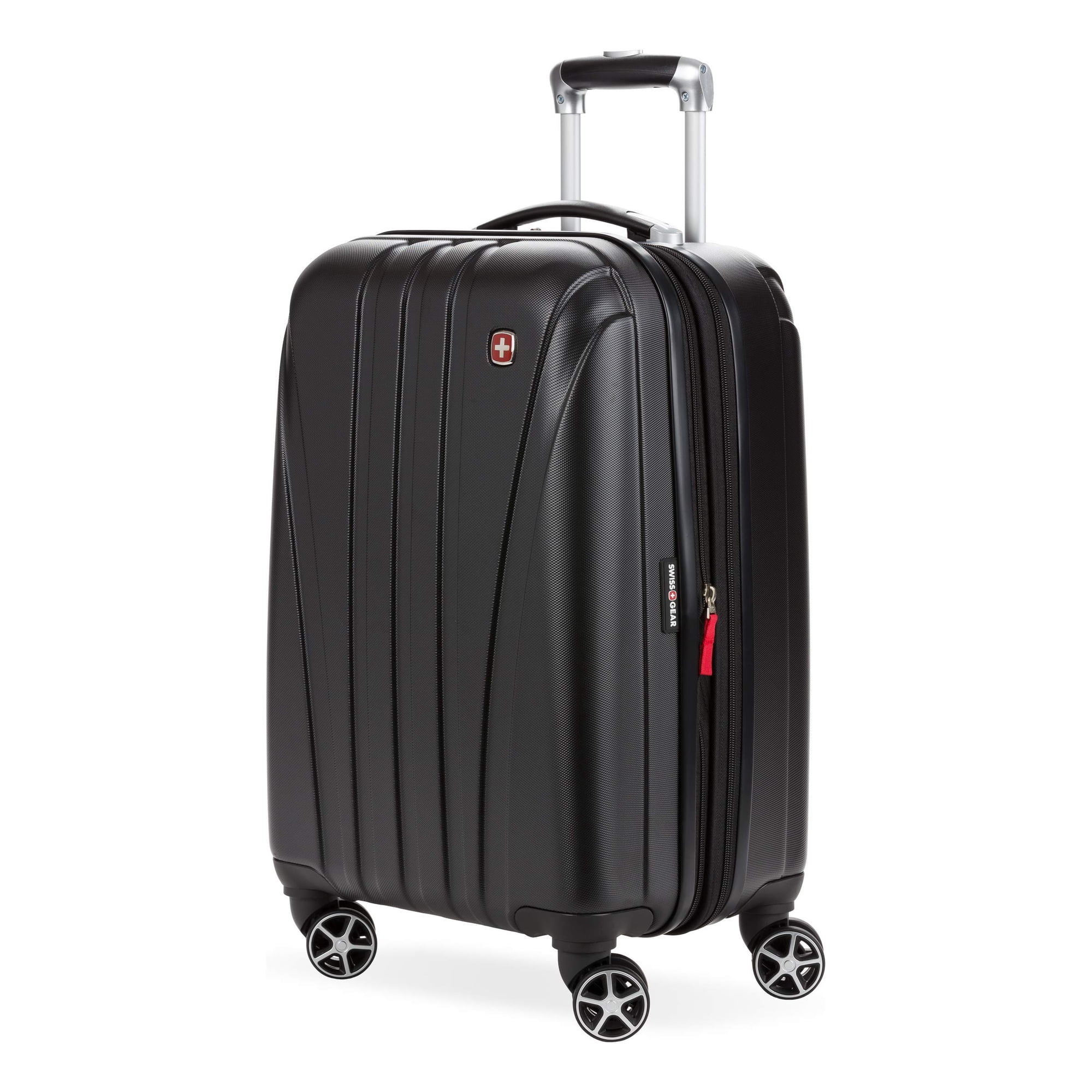 Luggage Swissgear 7585, Equipaje De Mano Expandible Con Parte Rígida, 19 Pulgadas, Negro