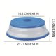 thumbnail image 2 of Tapa para microondas JYYHSF plegable 22 cm libre de BPA azul, 2 of 8