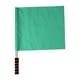thumbnail image 1 of Bandera De árbitro Bandera De Seguridad De Tráfico Portátil Para Campo De Fútbol Verde, 1 of 5