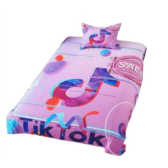 Cubrecama infantil microfibra 1.5 pl TIK TOK