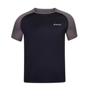 Polera Babolat Play Negra Tenis/Padel