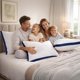 thumbnail image 5 of Almohadas LDC LUX DECOR COLLECTION King 36x18 Azul Marino - Pack de 2, 5 of 9