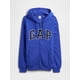 thumbnail image 3 of Sudadera con capucha GAP para hombre Heritage Logo con cremallera completa Royal Gem XL, 3 of 3