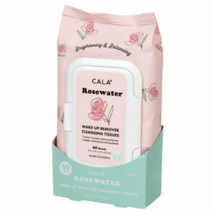 Toallitas Desmaquillantes Cala Agua De Rosas 60 Toallitas