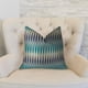 thumbnail image 2 of Almohada Plutus Brands Plutus Wavering azul marino y blanco, 30 x 50 cm, 2 of 3