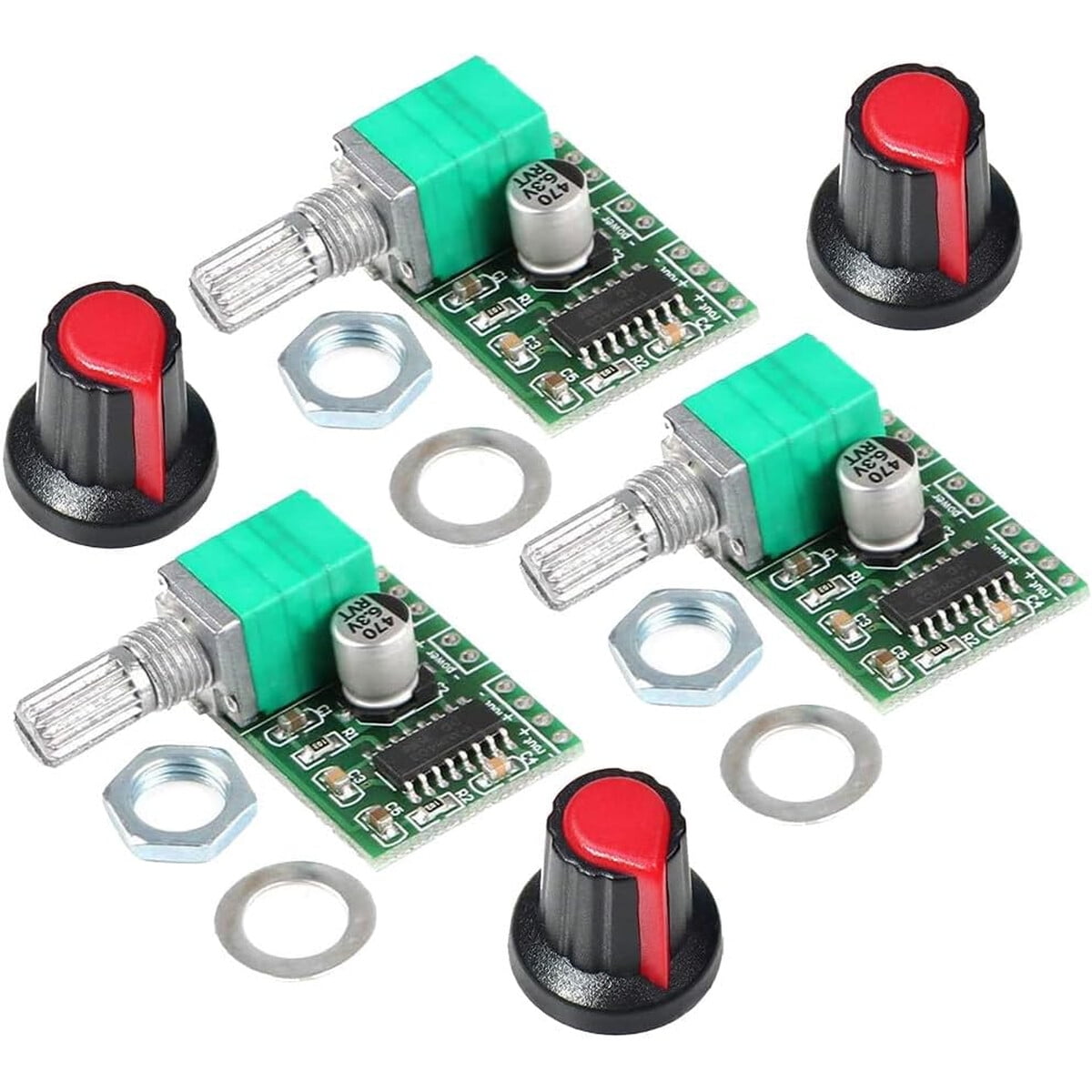 Amplificador Audio Gebildet E1495 3w 5v Mini Digital