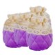 thumbnail image 4 of 4 piezas antideslizante silla pierna protectores de piso gorras calcetines de tela púrpura, 4 of 5