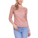 thumbnail image 1 of INSPIRE CHIC Blusa de Encaje Floral para Mujer con Manga 3/4 y Cuello Redondo S Rosa, 1 of 6