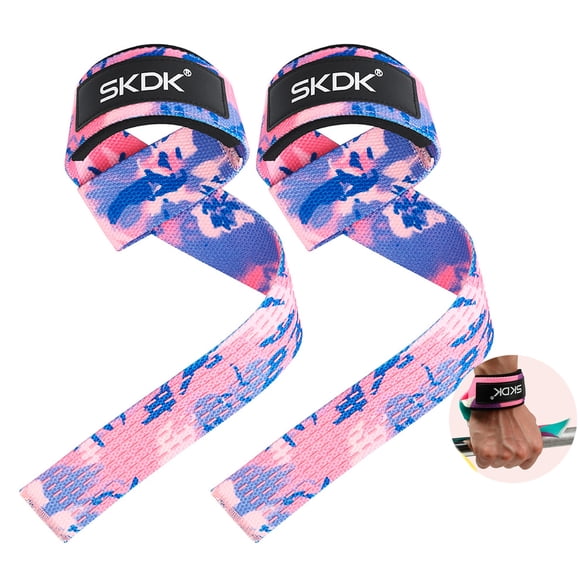 Muñequeras Violeta Lifting Straps Correa Para Levantamientos Pesas