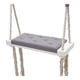 thumbnail image 4 of Asiento De Columpio De Madera Para Niños Para Habitación Infantil, Guardería, Accesorios De Fotografía, Color Gris, 4 of 5