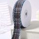 thumbnail image 1 of suxuMhao Cinta de Cuadros, 0.98IN*10YD Cinta de Tela Cinta para Manualidades Cinta para Envolver Regalos con Borde Ondulado, Ribete de Tela de Cuadros, Cinta de Poliéster para Manualidades DIY,, 1 of 4